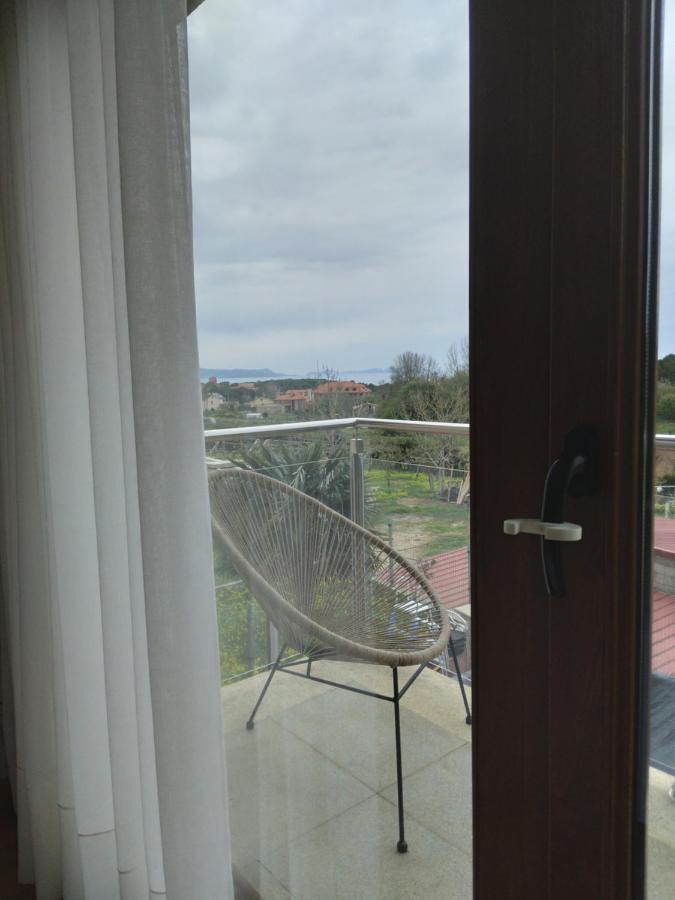 Chalet Con Vista A Las Islas Cies Sanxenxo Eksteriør billede